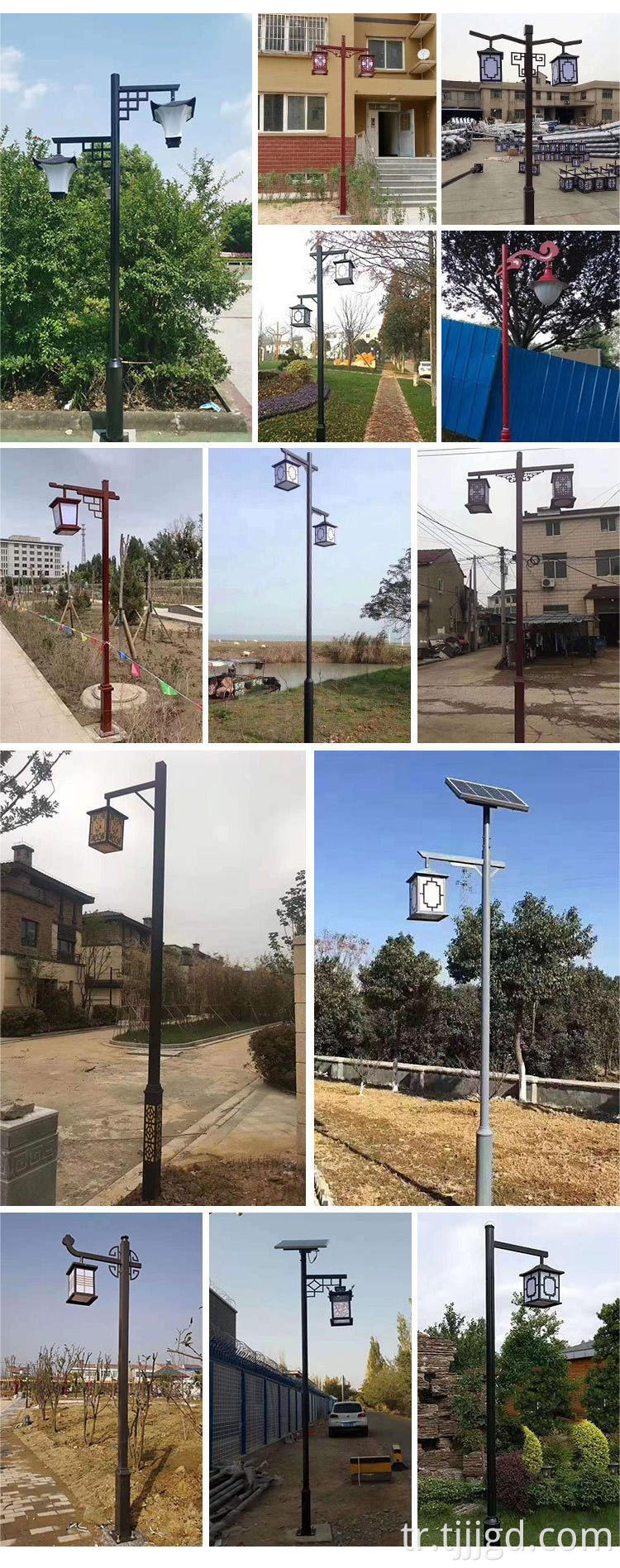 Retro Style Street Lights